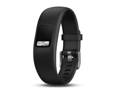 Dirželis išmaniąjai apyrankei Garmin Vivofit 4, S/M dydžio, silikoninis, Juodos spalvos