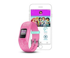 Išmanioji apyrankė vaikams Garmin vivofit Jr. 2, Disney Princess, Rožinės spalvos