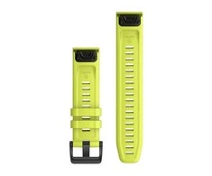Išmaniojo laikrodžio Garmin greitai atsegamas, silikoninis dirželis, Salotinės spalvos, 22mm