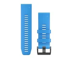 Išmaniojo laikrodžio Garmin greitai atsegmas silikoninis dirželis, Mėlynos spalvos, 26mm