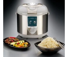 Ryžių virimo puodas Gastroback Rice cooker 42507 Inox/ Baltas, 450 W, Capacity 3 L, Number of baskets 2