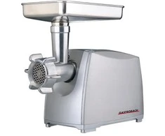 Mėsmalė Mėsos malimo mašina Gastroback Design Mincer Pro M 41408 Sidabrinis, Greičių skaičius 2, 3 malimo diskai (3 mm / 4,8 mm / 8 mm), Kebbe priedas rytietiškai virtuvei, dešrų įdaro ir sausainių tvirtinimas
