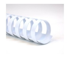GBC Spiralė įrišimui 12mm, balta, (100vnt.)