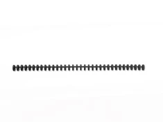 GBC Acco Backs 12mm juodas (388064E)