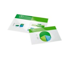 GBC Laminavimo vokeliai 216x303 mm, 125 mikronai, A4 (100 vnt.)