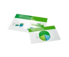 GBC Laminavimo vokeliai 216x303 mm, 125 mikronai, A4 (100 vnt.)