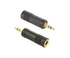 Gembird Cablexpert 6,35 mm moteriškas iki 3,5 mm vyriškas garso adapteris | A-6,35F-3,5M