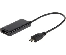 GEMBIRD A-MHL-002 Gembird adapteris MHL -> HDMI(F)+MICRO USB(BF)(5 kontaktų) išmanusis telefonas prie TV HD+ maitinimo šaltinio