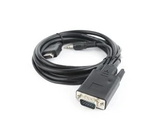 GEMBIRD A-HDMI-VGA-03-10 HDMI į VGA ir garso adapterio kabelis vienas prievadas 3m juodas