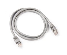 GEMBIRD PP6A-LSZHCU-1M Gembird patchcord RJ45, kat. 6A,SFTP, LSZH, 1m, pilka