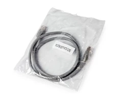 GEMBIRD PP6A-LSZHCU-1M Gembird patchcord RJ45, kat. 6A,SFTP, LSZH, 1m, pilka