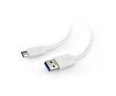 Gembird USB 3.0 C tipo (AM/CM) 3m baltas