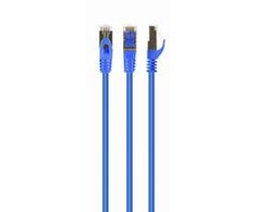 GEMBIRD PP6A-LSZHCU-B-10M patchcord RJ45 kat.6A SFTP LSZH 10m mėlynas