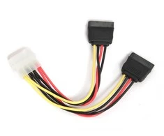 GEMBIRD CC-SATA-PSY Gembird 2 Serial ATA 15 cm maitinimo laidas