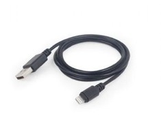 GEMBIRD CC-USB2-AMLM-1M USB duomenų sinchronizavimo ir įkrovimo 8 kontaktų kabelis 1m juodas
