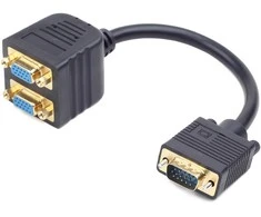 GEMBIRD CC-VGAX2-20CM Gembird adapteris VGA (vyras) į 2 VGA (lizdas)