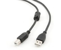 USB 2.0 A tipo/B tipo jungties laidas, 4,5 m, Gembird