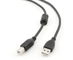 USB 2.0 A tipo/B tipo jungties laidas, 4,5 m, Gembird