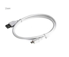 GEMBIRD CCP-MUSB2-AMBM-W-1M Gembird micro USB 2.0 kabelis AM-MBM5P 1m, baltas