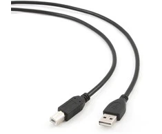 GEMBIRD CCP-USB2-AMBM-10 USB 2.0 A- B 3m cable juodos spalvos
