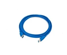 GEMBIRD CCP-USB3-AMAF-6 Aukštos klasės USB 3.0 prailginimo kabelis, USB A tipo kištukas - USB A tipo kištukas, 1,8 metro, mėlynas