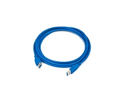 GEMBIRD CCP-USB3-AMAF-6 Aukštos klasės USB 3.0 prailginimo kabelis, USB A tipo kištukas - USB A tipo kištukas, 1,8 metro, mėlynas