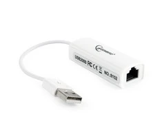 Gembird USB 2.0 LAN adapteris RJ-45 LAN, USB
