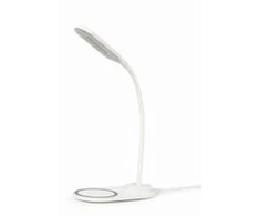Gembird | Stalinė lempa su belaidžiu įkrovikliu | TA-WPC10-LED-01-W