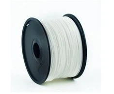 Gembird Flashforge ABS plastikinės gijos | 1,75 mm skersmuo, 1kg/ritė | Baltas