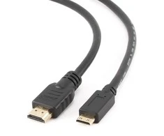 GEMBIRD CC-HDMI4C-10 Gembird HDMI-HDMI mini M/M, auksiniu dengtos jungtys, 3m