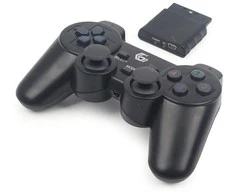 GEMBIRD JPD-WDV-01 Gembird Wireless dvigubos vibracijos žaidimų pultelis, PS2/PS3/PC JPD-WDV-01