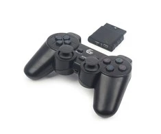 GEMBIRD JPD-WDV-01 Gembird Wireless dvigubos vibracijos žaidimų pultelis, PS2/PS3/PC JPD-WDV-01
