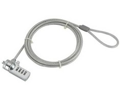 Gembird Cable užraktas nešiojamiesiems kompiuteriams (4 skaitmenų derinys) | LK-CL-01