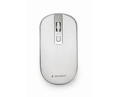 Otinė pelė GEMBIRD MUSW-4B-06-WS/Wired optical mouse, USB, white/silver