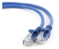 GEMBIRD PP12-0.25M/B Gembird patchcord RJ45, cat.5e, UTP, 0.25m, mėlynas