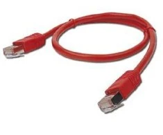 GEMBIRD PP22-2M/R Gembird patchcord RJ45, cat.5e, FTP, 2m, raudona