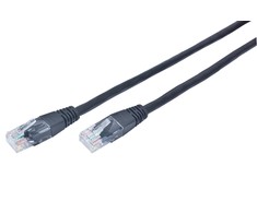 Gembird Cablexpert | Komutacinis laidas Cat.5e UTP 0.25m | Juodas RJ-45 | RJ-45