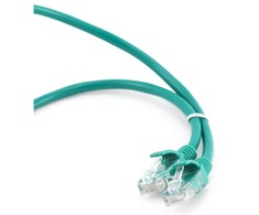 GEMBIRD PP12-0.25M/G Gembird patchcord RJ45, cat.5e, UTP, 0.25m, žalias
