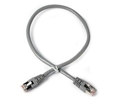 Gembird RJ45 - RJ45 S/FTP kat6A 0.5.0m pilka