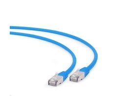 GEMBIRD PP6A-LSZHCU-B-0,5M Gembird patchcord RJ45, kat. 6A,SFTP, LSZH, 0,5m, mėlynas