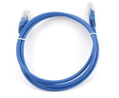 GEMBIRD PP12-1M/B Gembird patchcord RJ45, cat.5e, UTP, 1m, mėlynas