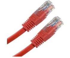 GEMBIRD PP12-3M/R Gembird patchcord RJ45, cat.5e, UTP, 3m, raudona