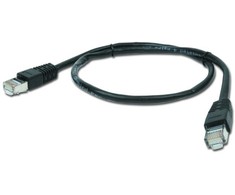 GEMBIRD PP22-2M/BK Gembird patchcord RJ45, cat.5e, FTP, 2m, juodas