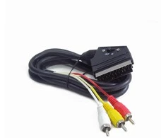 Gembird Cableexpert | SCART/3 x RCA | SCART (21 kontakto) | 3 x RCA