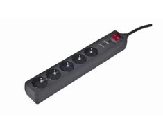 EnerGenie | Surge Protector SPG5-C-5/ 1.5 m/ 5 Sockets/ Juodas