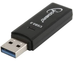 GEMBIRD UHB-CR3-01 Gembird kompaktiškas USB 3.0 SD/MicroSD kortelių skaitytuvas, lizdinė plokštelė