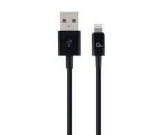 GEMBIRD CC-USB2P-AMLM-2M Gembird 8 kontaktų įkrovimo ir duomenų kabelis, 2 m, juodas