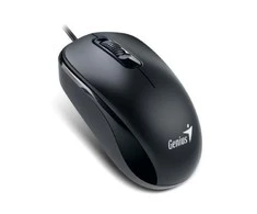 Genius DX-110 Pelė su laidu, juoda, 1000DPI, PS2