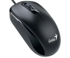 Genius DX-110 Pelė su laidu, juoda, 1000DPI, USB