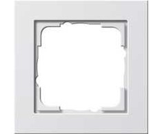 GIRA E2 - Baltas - Thermoplastic - Screwless - 80.8 mm - 80.8 mm - 9.3 mm